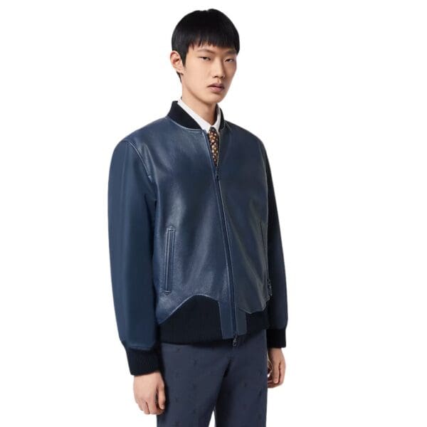 LOUIS VUITTON REVERSIBLE LEATHER NYLON BLOUSON