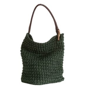 LARGE JWA CORNER BUCKET - TOP HANDLE BAG