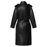 LOUIS VUITTON XXL ZIPPER LEATHER COAT