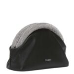 JWA BUMPER-CLUTCH - LEATHER MINI BAG WITH CRYSTALS