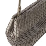 BRUNELLO CUCINELLI PRECIOUS NET EMBROIDERY BAG