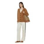 MCM HIMMEL HOBO IN LAURETOS JACQUARD