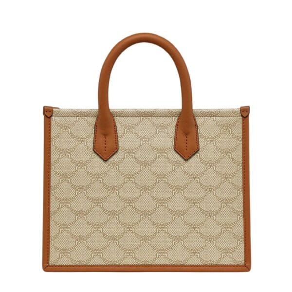 MCM SMALL HIMMEL TOTE IN LAURETOS BEIGE