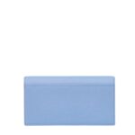 MCM LARGE DIAMOND CHAIN WALLET IN SPANISH CALF LEATHER BLUE