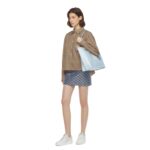 MCM MEDIUM HIMMEL SHOPPER IN LAURETOS BLUE