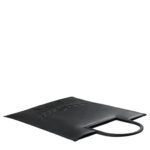 MCM X-LARGE AREN FOLD TOTE IN MEGA LAUREL LEATHER BLACK