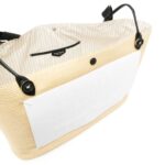 MAISON MARGIELA EMBOSSED LOGO-PATCH TOTE BAG