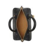 MCM SMALL ELLA BOSTON BAG IN VISETOS BLACK