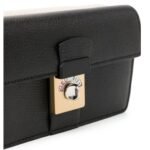 MAISON MARGIELA NEW LOCK LEATHER CROSSBODY BAG
