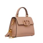 VALENTINO GARAVANI SMALL VSLING GRAINY CALFSKIN HANDBAG