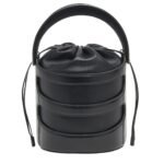ALEXANDER MCQUEEN WOMEN'S THE RISE BUCKET IN BLACK