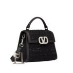VALENTINO GARAVANI MINI VSLING TWEED HANDBAG