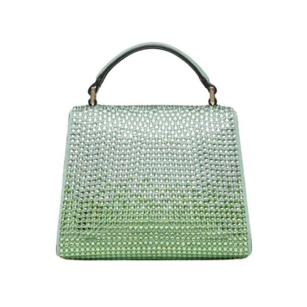 VALENTINO GARAVANI MINI VSLING HANDBAG WITH RHINESTONES