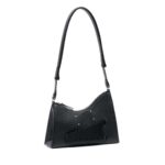 MAISON MARGIELA SMALL SNATCHED LEATHER SHOULDER BAG