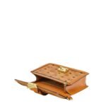 MCM SMALL TRACY SHOULDER BAG IN VISETOS COGNAC