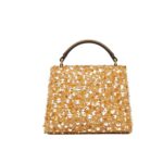 VALENTINO GARAVANI MINI VSLING HANDBAG WITH 3D EMBROIDERY