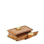 MCM MINI TRACY CROSSBODY IN VISETOS COGNAC