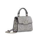 VALENTINO GARAVANI MICRO VSLING EMBROIDERED HANDBAG