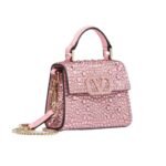 VALENTINO GARAVANI MICRO VSLING EMBROIDERED HANDBAG