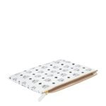 MCM MEDIUM CROSSBODY POUCH IN VISETOS ORIGINAL WHITE