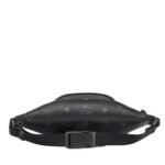MCM MINI FURSTEN BELT BAG IN VISETOS BLACK