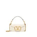 VALENTINO GARAVANI LOCÒ SMALL SHOULDER BAG IN CALFSKIN