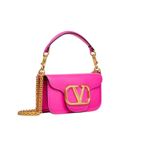 VALENTINO GARAVANI LOCÒ SMALL SHOULDER BAG IN CALFSKIN - Image 7