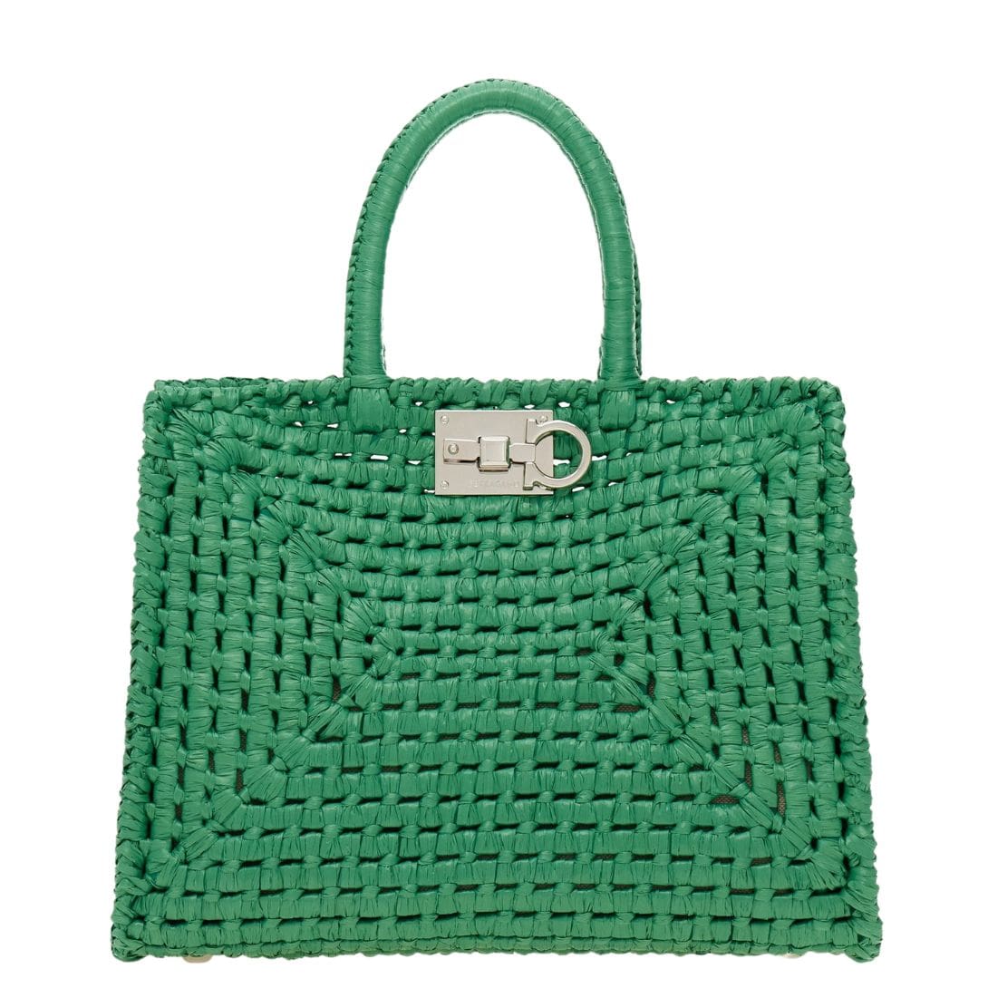FERRAGAMO STUDIO BOX BAG (M)