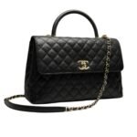 CHANEL MAXI FLAP BAG WITH TOP HANDLE