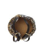 MCM MINI HIMMEL SEQUIN DRAWSTRING BAG GOLD