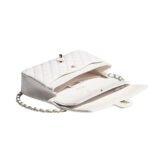 CHANEL CLASSIC 11.12 HANDBAG WHITE