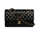 CHANEL CLASSIC 11.12 HANDBAG BLACK
