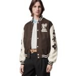 LOUIS VUITON EMBROIDERED VARSITY JACKET