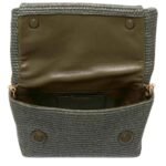 JWA LARGE TWISTER - RAFFIA TOP HANDLE BAG