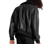 LOUIS VUITON LEATHER AVIATOR JACKET