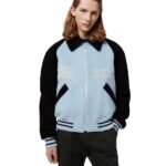 LOUIS VUITTON SHEARLING WOOL VARSITY BLOUSON