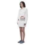 JWA SMALL TWISTER - LEATHER TOP HANDLE BAG WITH CRYSTALS