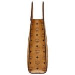 MCM Diamond Tote in Visetos Leather Mix COGNAC