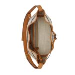 MCM HIMMEL DRAWSTRING BAG IN LAURETOS BEIGE