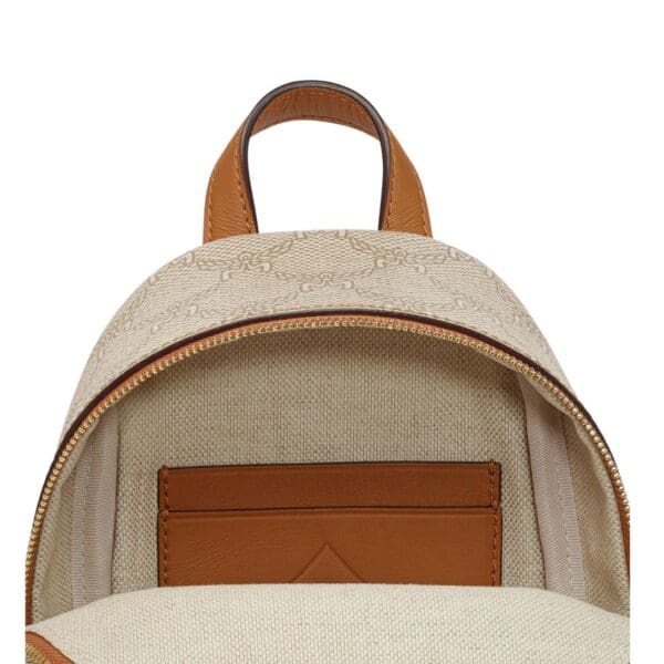 MCM X-MINI STARK BEBE BOO BACKPACK IN LAURETOS BEIGE