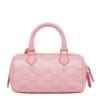 MCM MINI ELLA BOSTON BAG IN LAURETOS PINK
