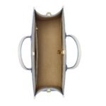 MCM LARGE MÜNCHEN TOTE IN GRADATION MONOGRAM LEATHER BLUE