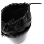 MAISON MARGIELA MEDIUM FIRE LEATHER BUCKET BAG
