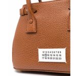 MAISON MARGIELA INTERWOVEN LEATHER-TRIM TOTE BAG