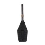 MCM LARGE AREN HOBO IN VISETOS BLACK