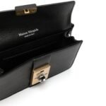 MAISON MARGIELA NEW LOCK LEATHER CROSSBODY BAG
