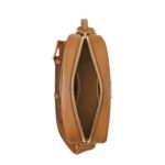 MCM MINI KLASSIK CROSSBODY IN VISETOS COGNAC