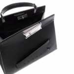 MAISON MARGIELA SNATCHED LEATHER TOTE BAG
