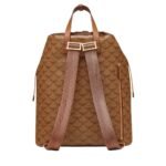 MCM MEDIUM HIMMEL DRAWSTRING BACKPACK IN LAURETOS COGNAC