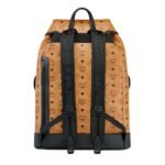 MCM LARGE BRANDENBURG BACKPACK IN VISETOS COGNAC